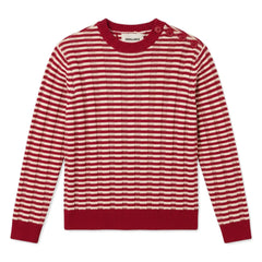 Smallable Kid - Matteo Çizgili Kazak | Kırmızı