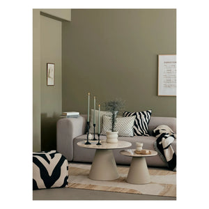 Broste Copenhagen - Zebra yastık kılıfı | Noir/Blanc