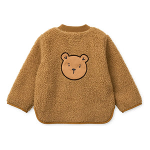 Liewood - Lora Ourson Geri Dönüştürülmüş Elyaf Sherpa Ceket | Kahverengi