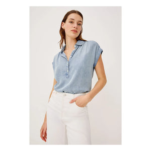 Rails - Tuscany bluz | Denim mavi