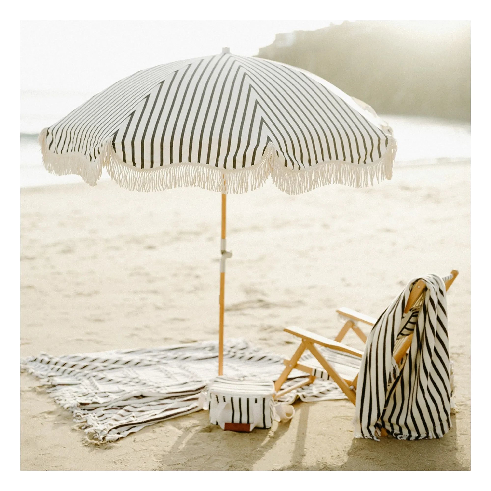 Business & Pleasure Co. - Strandtuch | Schwarz