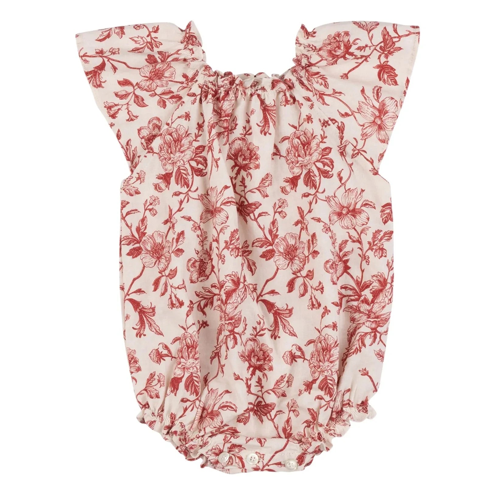 Babe & Tess - Caterina Fleurie Keten Tulum | Toz Pembe