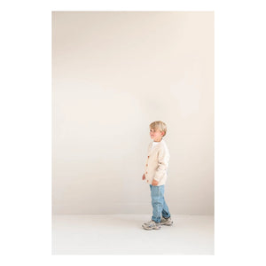Jenest - Organic Cotton Striped Jeans | Blue