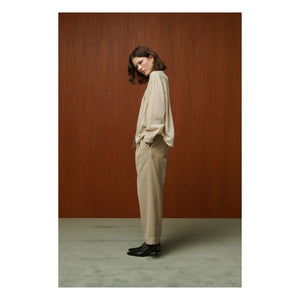 BELLEPIECE - Lee Seidenbluse | Latte