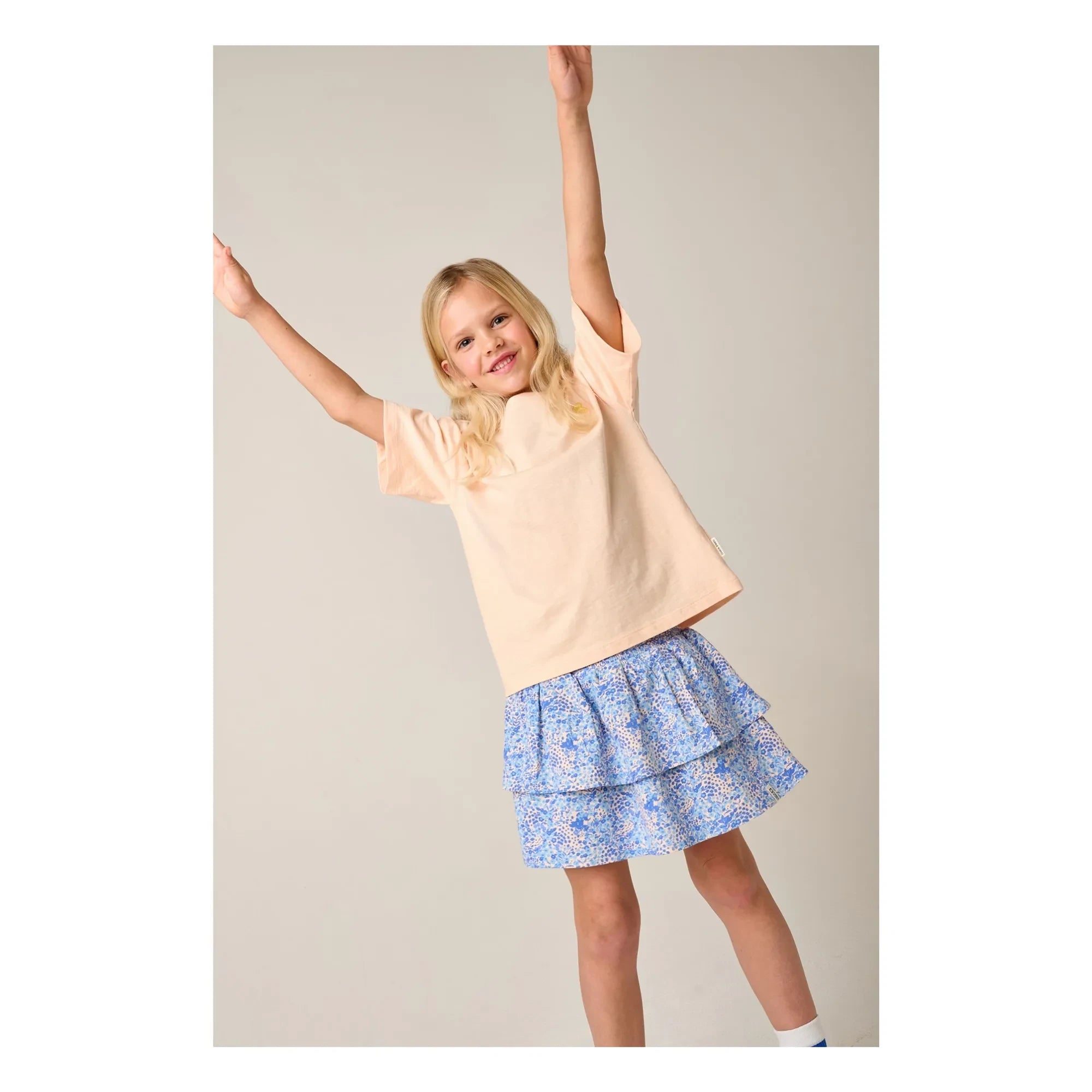 Tumble N'Dry - Oversize T-Shirt Lemons Organic cotton | Peach