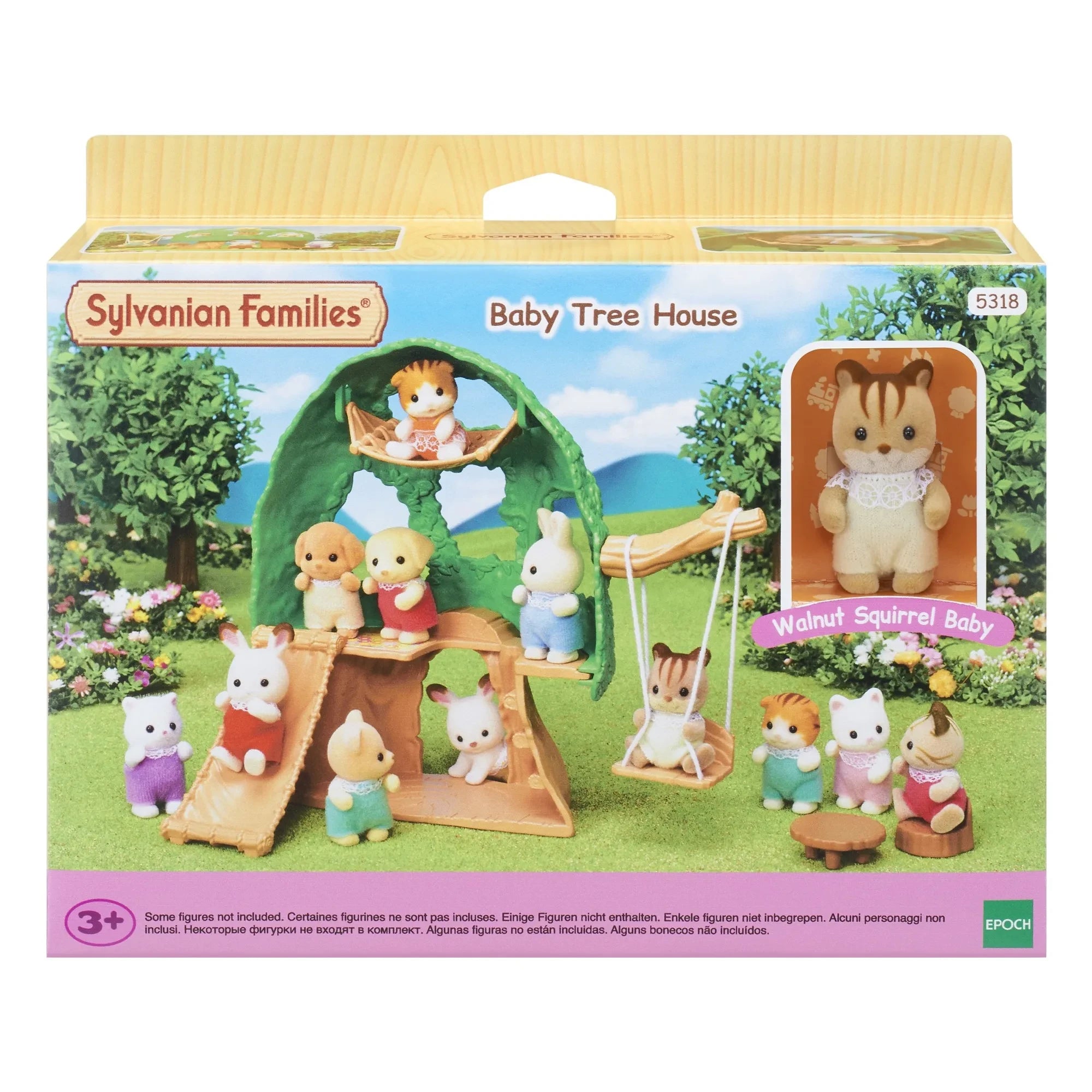 Sylvanian Families - Bebek Kulübesi ve Bebek Sincap Oyuncak
