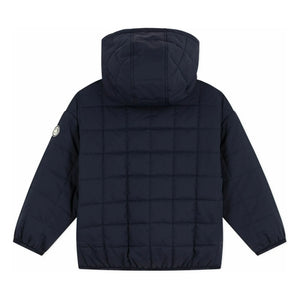 Petit Bateau - Light Down Feather Coat | Navy Blue