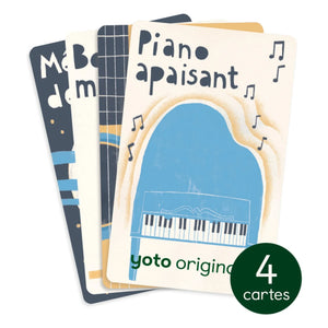 Yoto Player - Uykuya dalmaya yardımcı müzik kartları - 4'lü paket