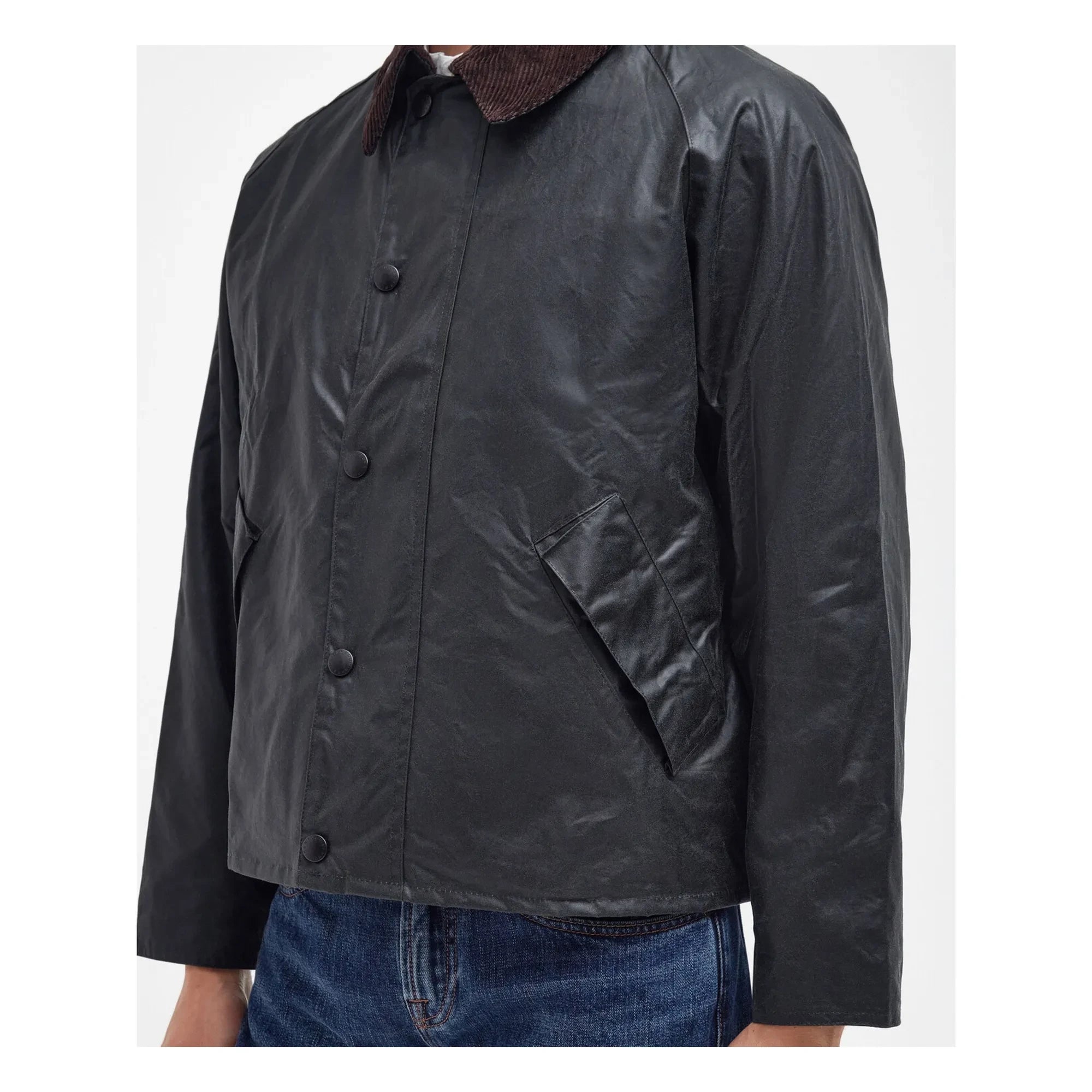 Barbour - Transport Wax Bone Jacket | Black