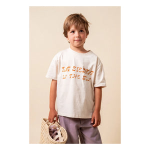 birinit - La Siesta T-Shirt aus Bio-Baumwolle | Elfenbein