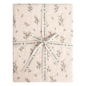 garbo&friends - Bluebell Cotton Voile Fitted Sheet | Cream