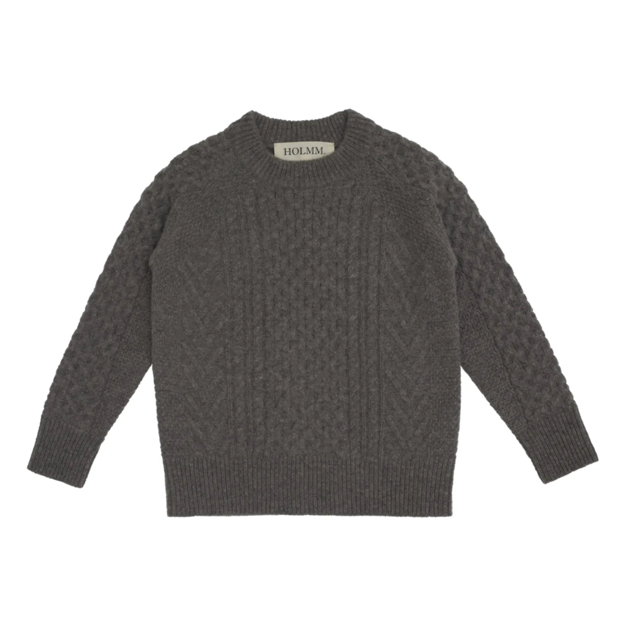 Holmm - Elsem Merino Kaschmir Pullover | Anthrazitgrau
