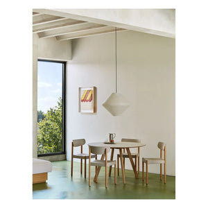 Hay - Diamant Papier-Pendelleuchte | Weiß