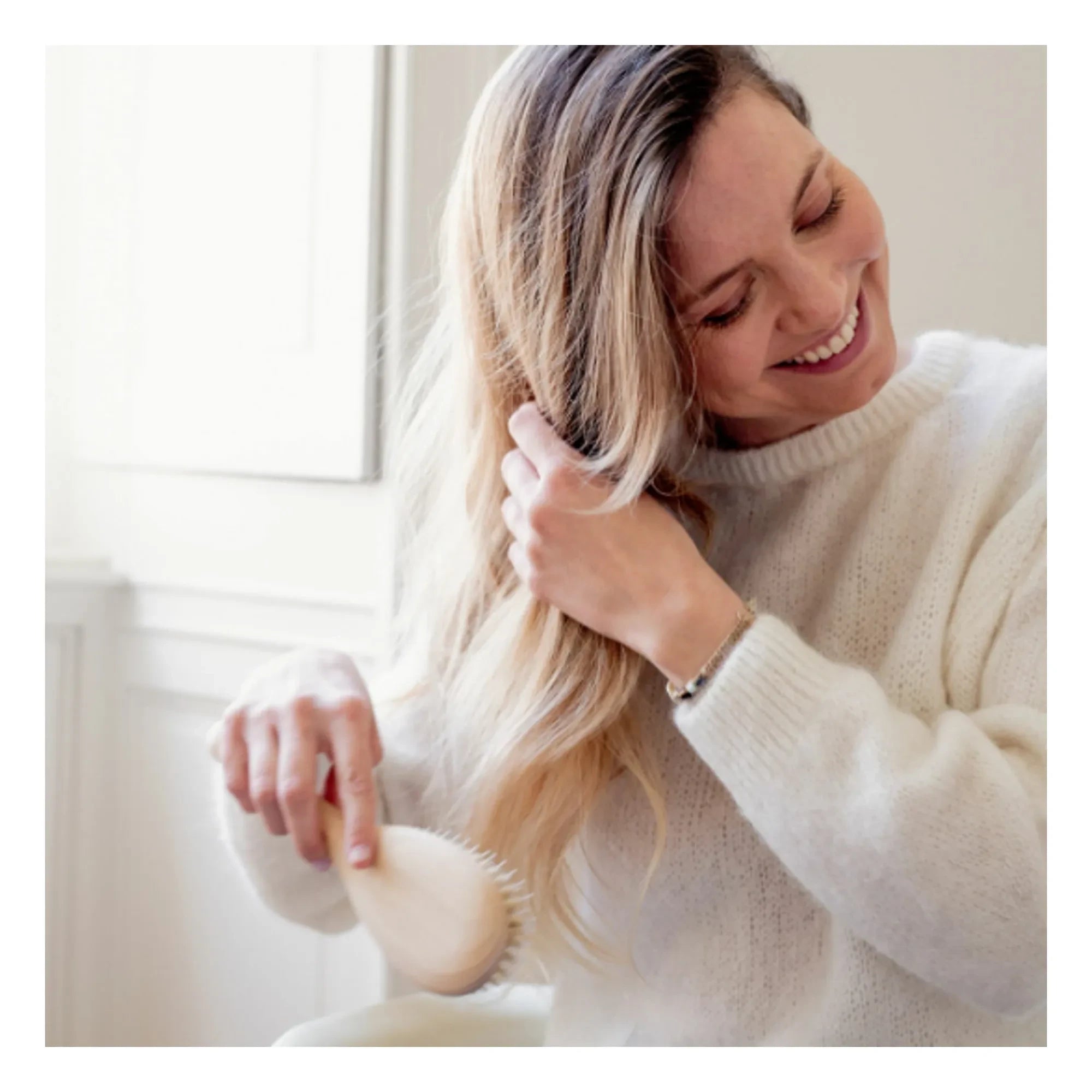 Bachca - Pig Bristle Care and Shine Brush | Bois Clair
