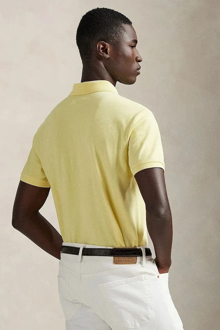 Polo Ralph Lauren erkek pamuk elastan yakalı tişört