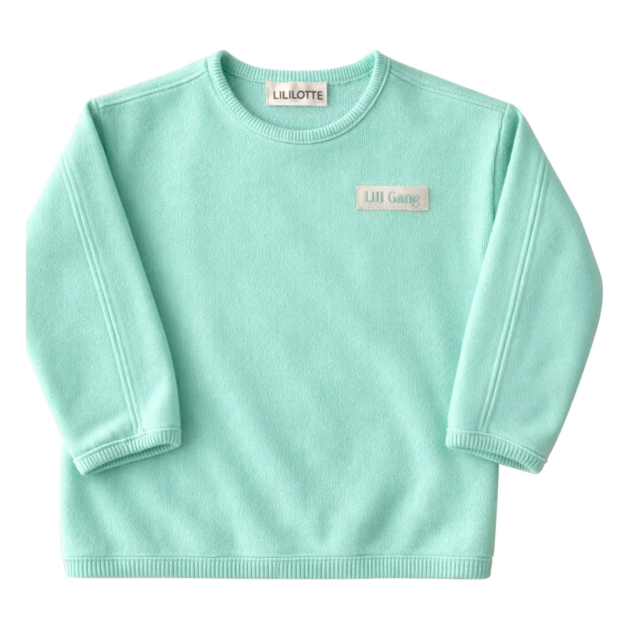 Lililotte - Solal organik pamuk sweatshirt | Nane Yeşili