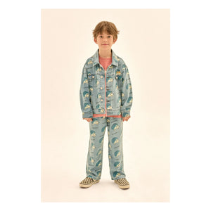 Jelly Mallow - Jeans-Igeljacke | Blau
