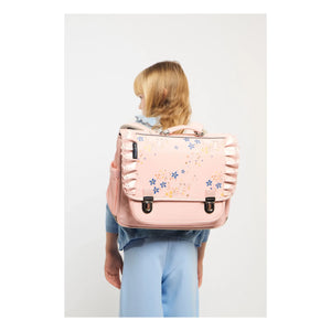 Caramel & Cie - Stella ruffle handbag | Pink