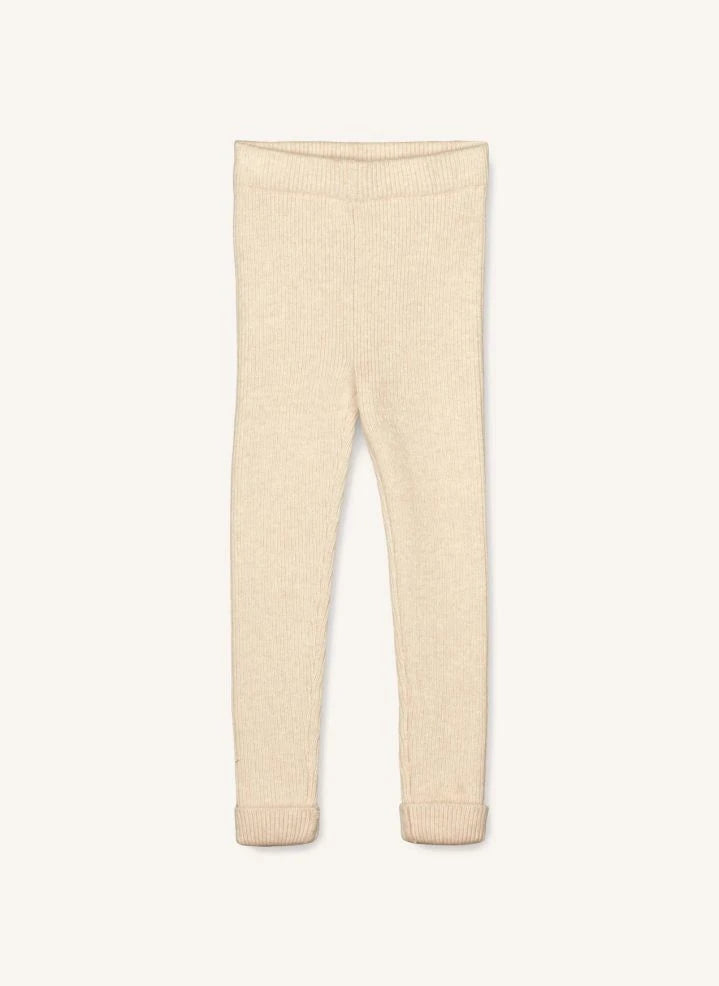 Fliink - Benna Ribbed Leggings | Ecru