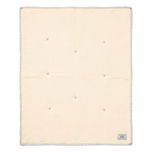 Editions Aimable - Pablo Quilted Throw | Vanilla Gauze