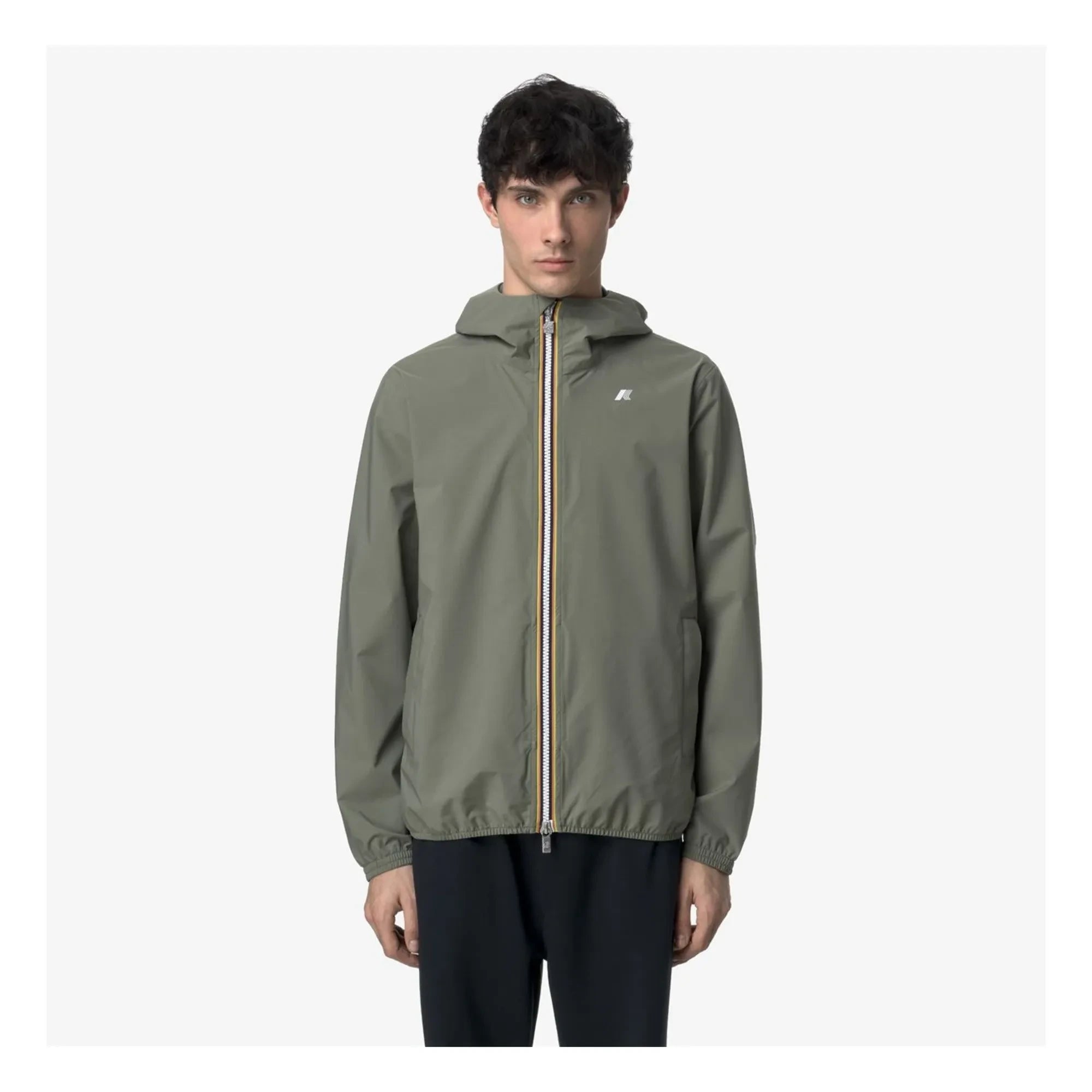 K-way - Jack Stretch Dot Jacke | Grün