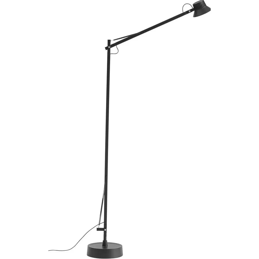 Muuto - Dedicate Zemin Lambası, Thomas Bentzen | Siyah