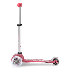 Micro - Mini LED Simli Scooter | Pembe