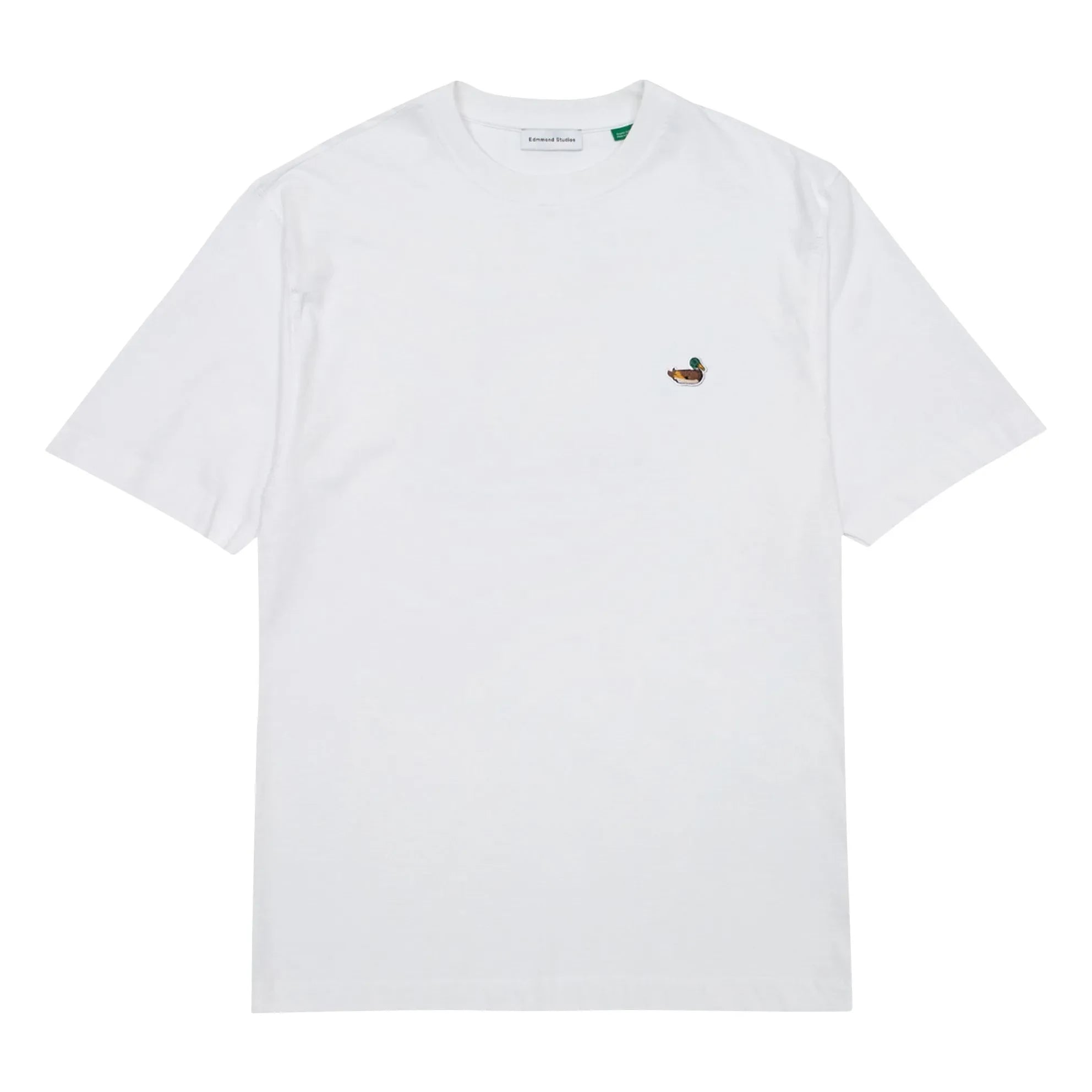 Edmmond Studios – T-Shirt mit Enten-Patch | Weiß