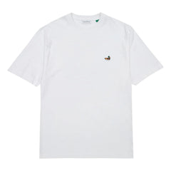Edmmond Studios – T-Shirt mit Enten-Patch | Weiß