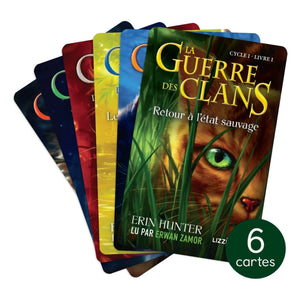 Yoto Player - Clan Wars Cards, Cycle I - Pack of 6