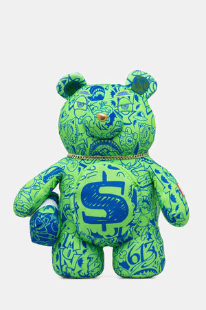 Sprayground - Green Small Printed Backpack 910B7389NSZ