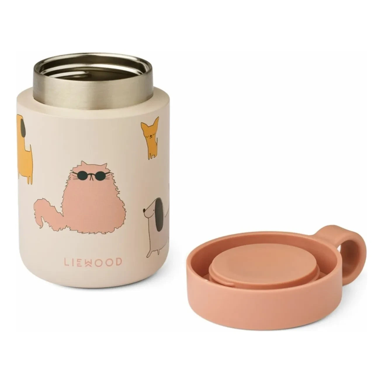 Liewood - Kiani isolierte Lunchbox | Cats and Dogs/Sandy
