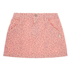 Tocoto Vintage - Leopard Skirt | Coral