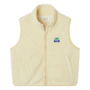 American Vintage - Sherpa Hoktown Kolsuz Ceket | Ecru