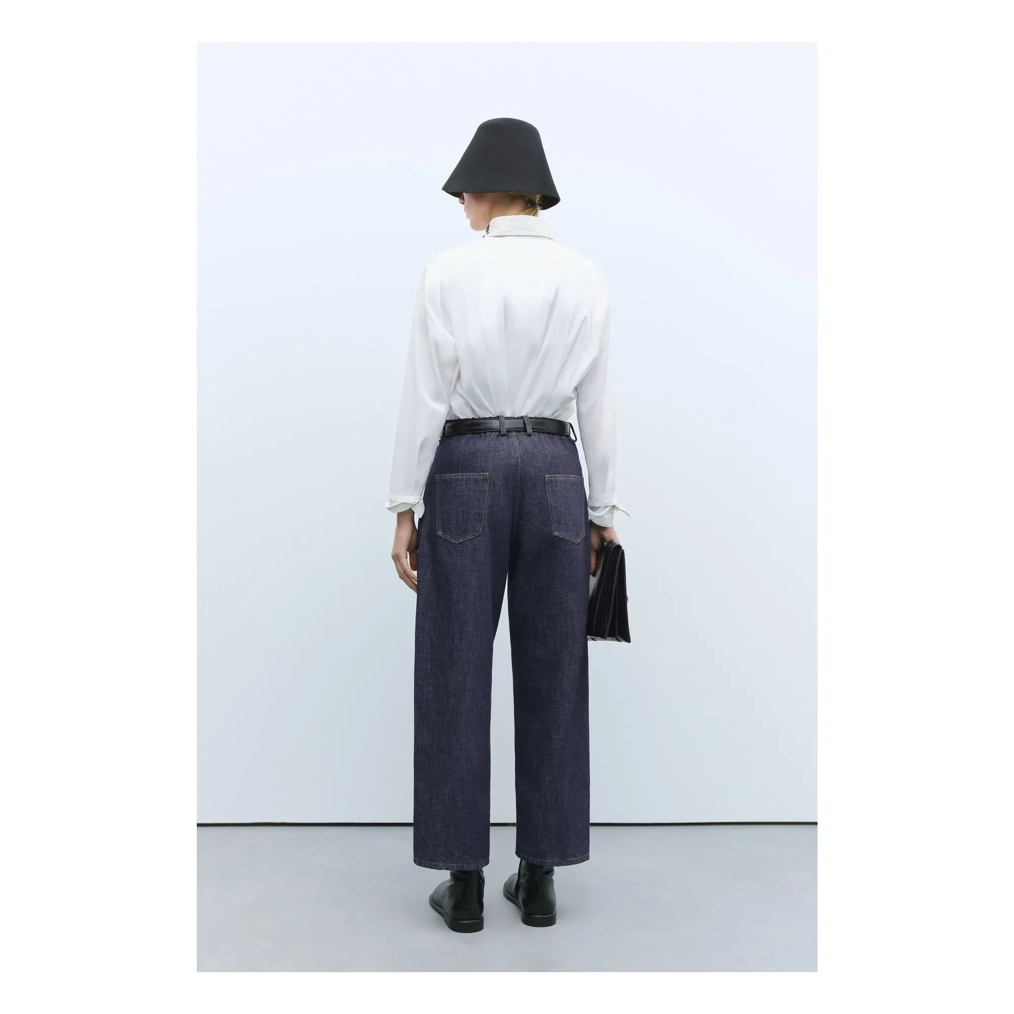 Cordera - Gerade Jeans aus recycelter Baumwolle | Indigo