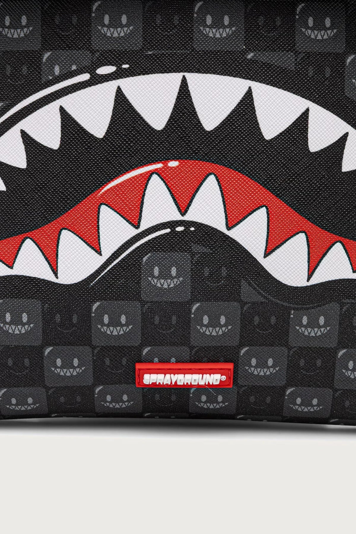 Sprayground - Graue Umhängetasche mit Haien aus Paris 910B9314NSZ