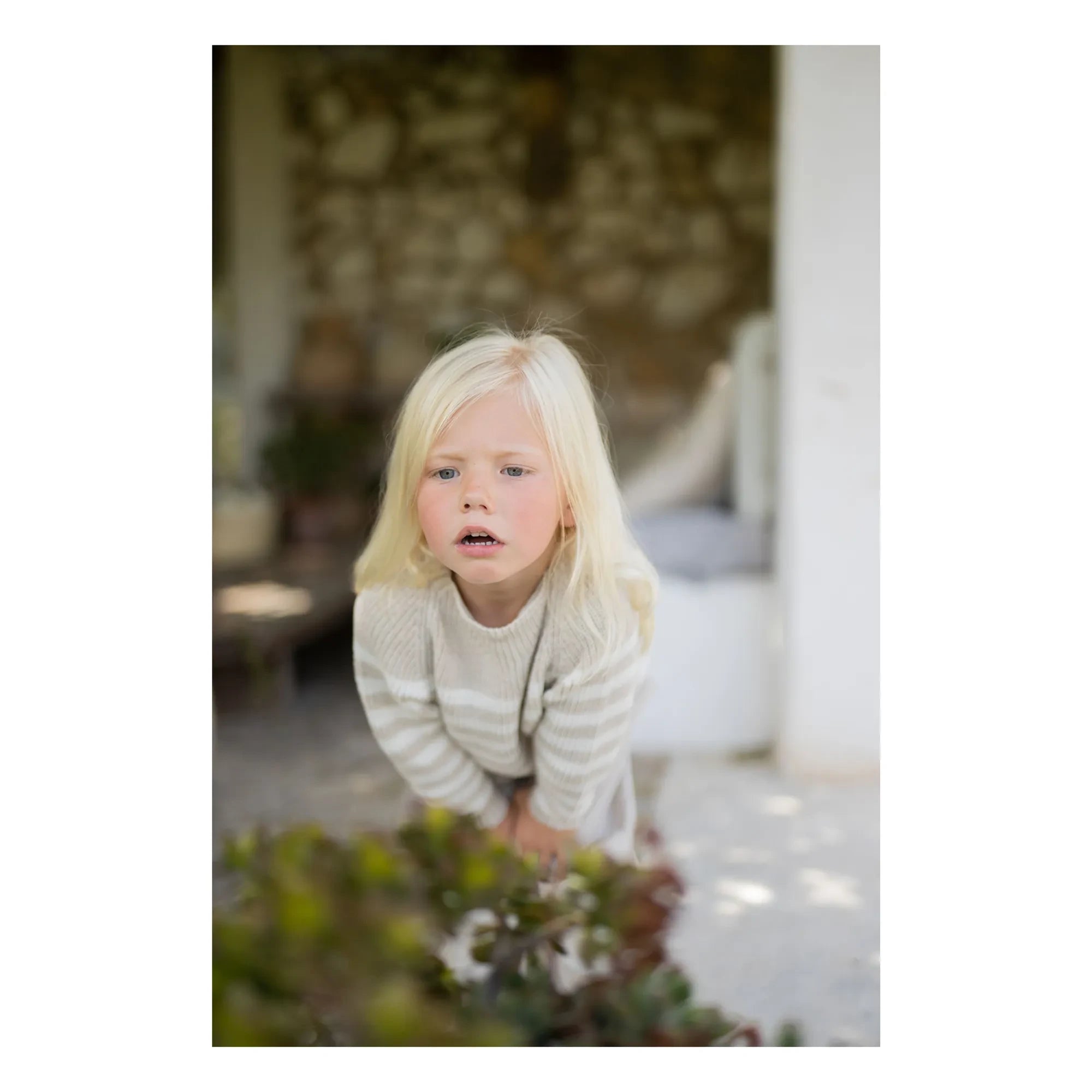 1+ in the family - Xaloc Linen Sweater | Beige
