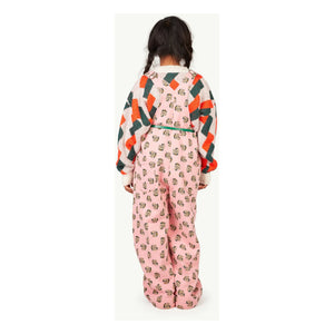 The Animals Observatory - Pink Patterned Overalls