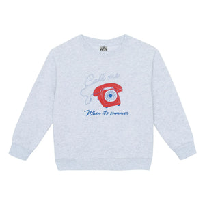 Bonton - Smile Call Me Sweatshirt | Gri