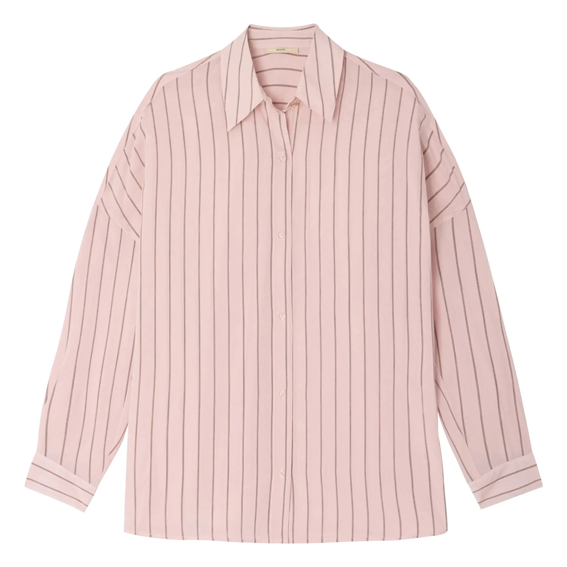 Sessùn - Dazik gestreiftes Hemd | Rosa