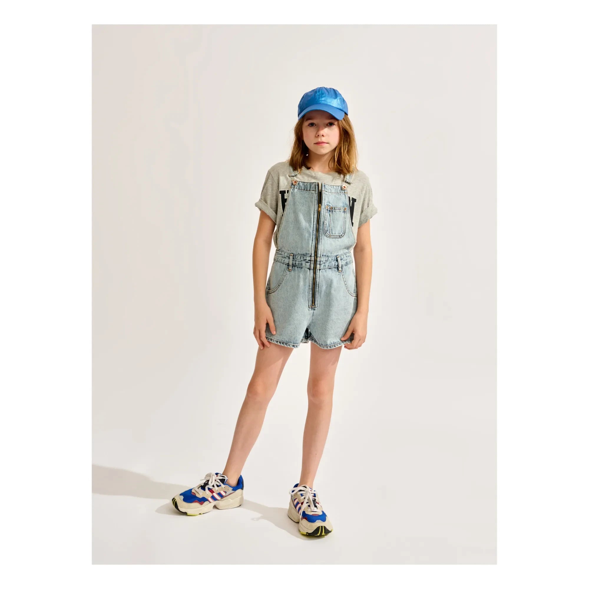 Bellerose – Salopette aus gewaschenem Denim