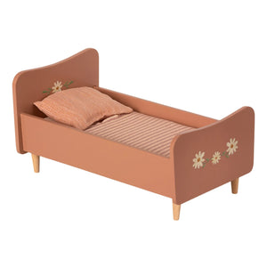 Maileg - Mini Ahşap Yatak | Pembe
