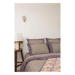 Louise Misha - Noemie Organic Cotton Duvet Cover | Khaki