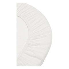 Leander - Organic Cotton Fitted Sheets - 2-piece Set | White