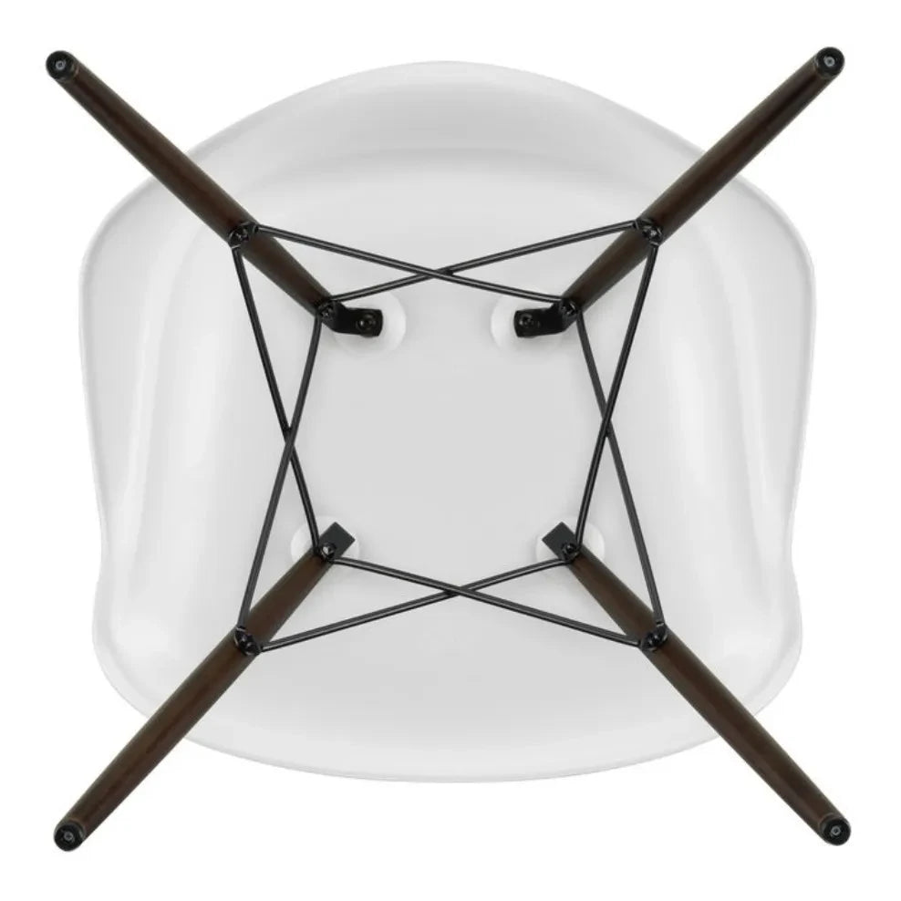 Vitra - DAW Stuhl - Ahornuntergestell - Charles & Ray Eames | Weiß
