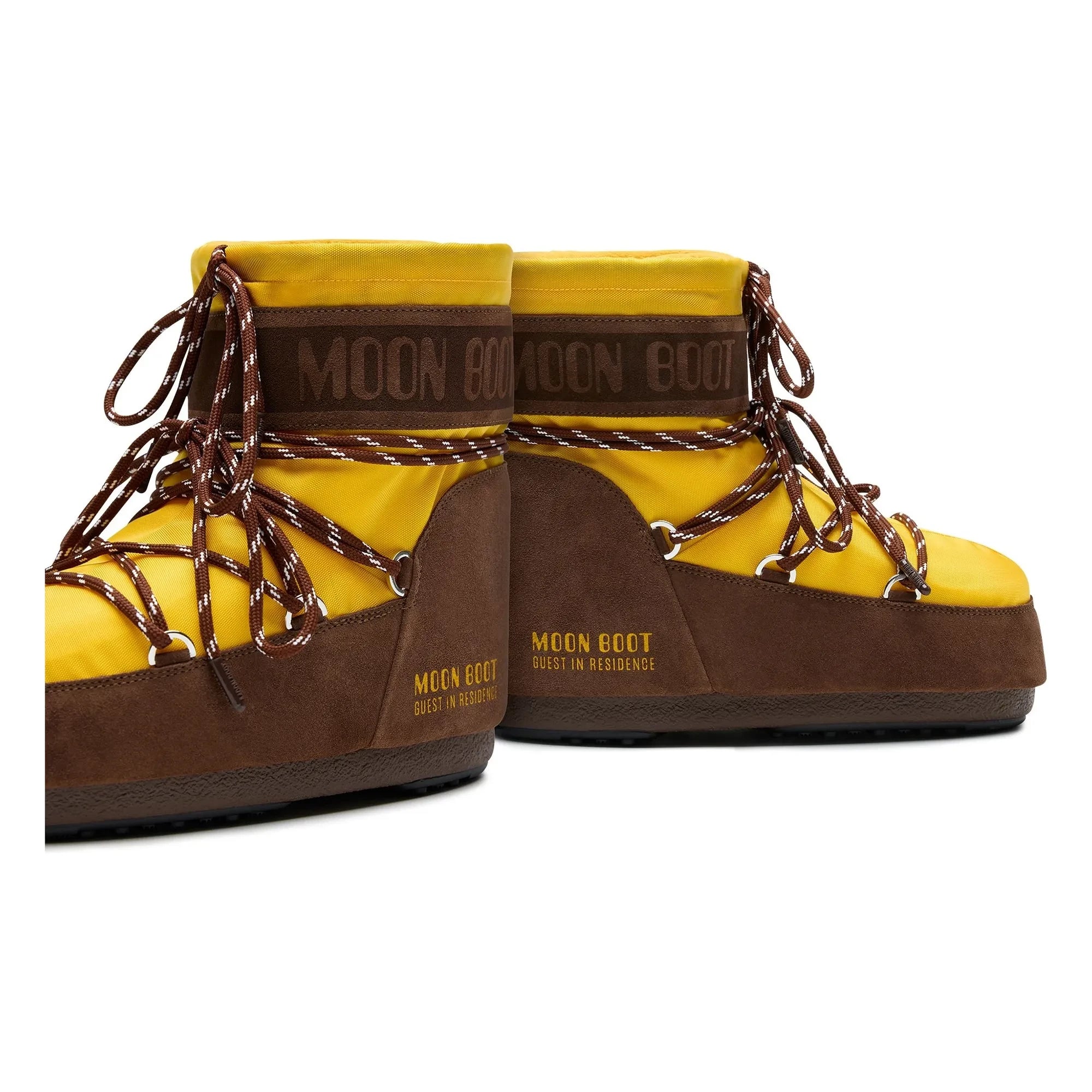 Moon Boot - MB x Guest in Residence Icon Low Nylon-Stiefel | Gelb