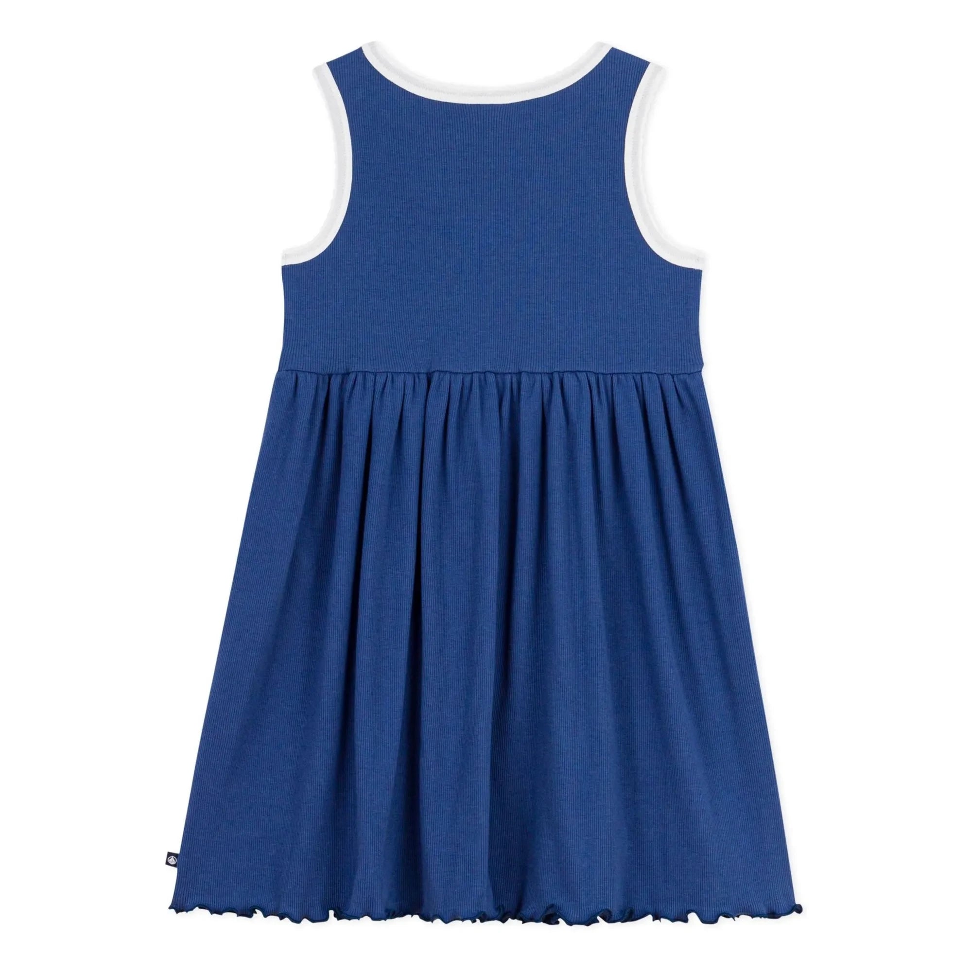 Petit Bateau - Fitilli elbise | Koyu Mavi