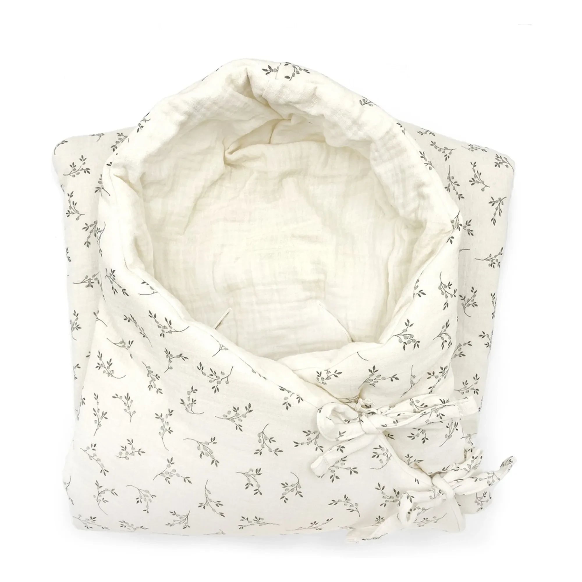 Babyshower - Candy Olive Bloom | Ecru Babystrampler