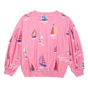 Maison Mangostan - Sailcloth Sweat | Pembe