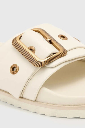 AllSaints Kadın Deri Ellie Western Sandalet
